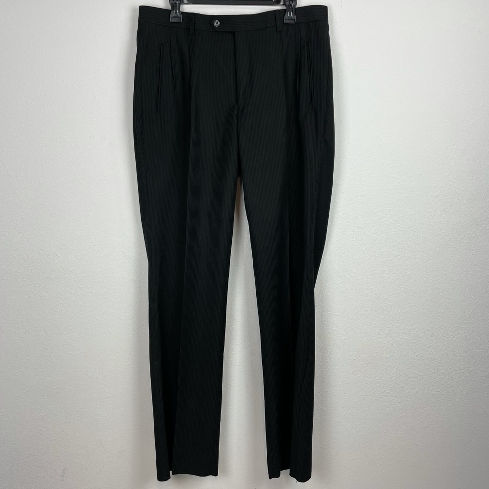 Nwt Warren Sewell Pinstripe 36x36 Mens Formal Dress Slacks Suit Pants Wedding